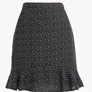 J Crew Printer Star Mini Skirt size0